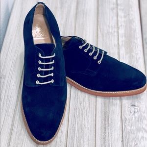 Crockett & Jones of England, The Bermuda Buck in navy suede. Size 12 $635 New!!